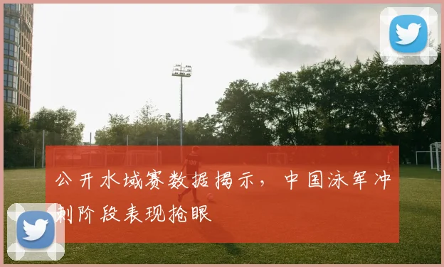 公开水域赛数据揭示,中国泳军冲刺阶段表现抢眼